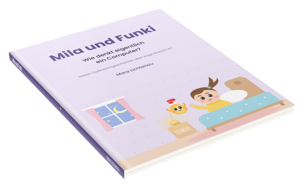 „Mila und Funki“ als liegendes Buch